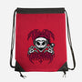Creepy Christmas Skeleton Spooky-None-Drawstring-Bag-Studio Mootant