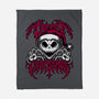Creepy Christmas Skeleton Spooky-None-Fleece-Blanket-Studio Mootant