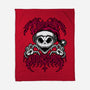 Creepy Christmas Skeleton Spooky-None-Fleece-Blanket-Studio Mootant
