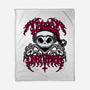 Creepy Christmas Skeleton Spooky-None-Fleece-Blanket-Studio Mootant