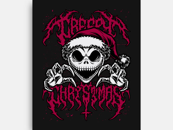 Creepy Christmas Skeleton Spooky