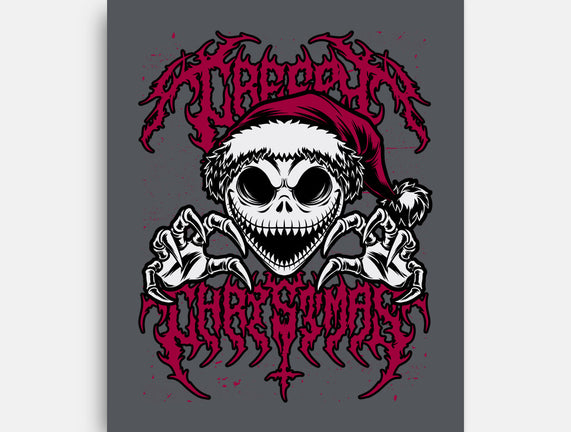 Creepy Christmas Skeleton Spooky