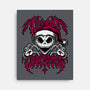 Creepy Christmas Skeleton Spooky-None-Stretched-Canvas-Studio Mootant