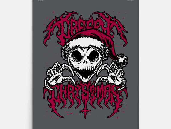 Creepy Christmas Skeleton Spooky