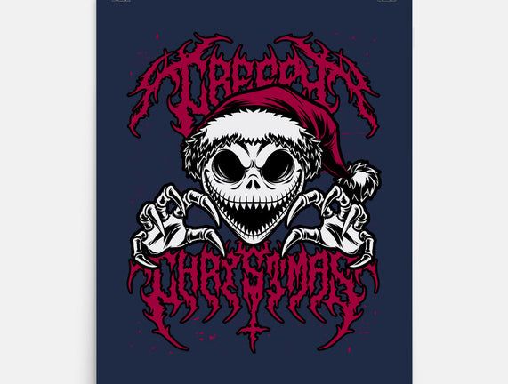 Creepy Christmas Skeleton Spooky