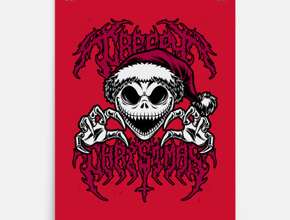 Creepy Christmas Skeleton Spooky