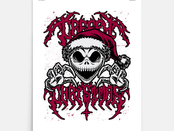 Creepy Christmas Skeleton Spooky