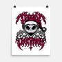 Creepy Christmas Skeleton Spooky-None-Matte-Poster-Studio Mootant