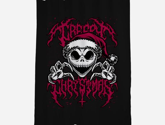 Creepy Christmas Skeleton Spooky