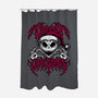Creepy Christmas Skeleton Spooky-None-Polyester-Shower Curtain-Studio Mootant