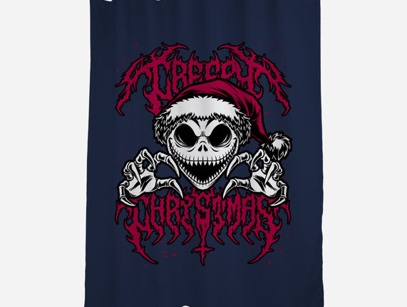 Creepy Christmas Skeleton Spooky