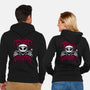 Creepy Christmas Skeleton Spooky-Unisex-Zip-Up-Sweatshirt-Studio Mootant