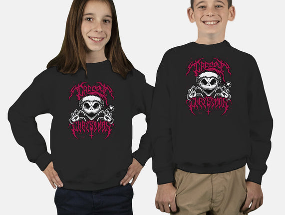 Creepy Christmas Skeleton Spooky