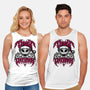 Creepy Christmas Skeleton Spooky-Unisex-Basic-Tank-Studio Mootant