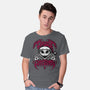 Creepy Christmas Skeleton Spooky-Mens-Basic-Tee-Studio Mootant