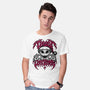 Creepy Christmas Skeleton Spooky-Mens-Basic-Tee-Studio Mootant
