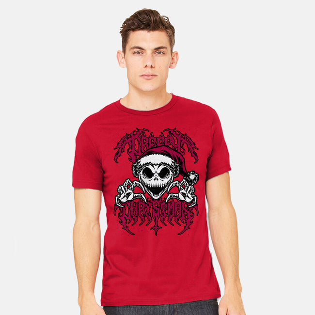 Creepy Christmas Skeleton Spooky-Mens-Heavyweight-Tee-Studio Mootant