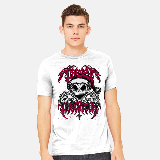 Creepy Christmas Skeleton Spooky-Mens-Heavyweight-Tee-Studio Mootant