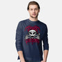 Creepy Christmas Skeleton Spooky-Mens-Long Sleeved-Tee-Studio Mootant
