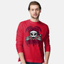Creepy Christmas Skeleton Spooky-Mens-Long Sleeved-Tee-Studio Mootant