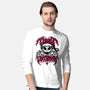 Creepy Christmas Skeleton Spooky-Mens-Long Sleeved-Tee-Studio Mootant