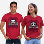 Creepy Christmas Skeleton Spooky-Unisex-Basic-Tee-Studio Mootant