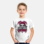 Creepy Christmas Skeleton Spooky-Youth-Basic-Tee-Studio Mootant