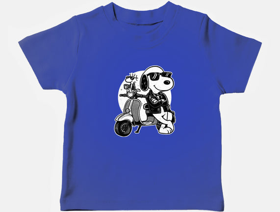 Cool Beagle Biker