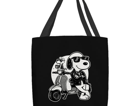 Cool Beagle Biker