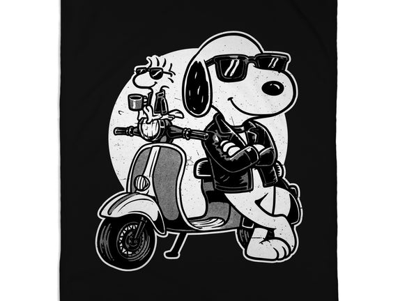 Cool Beagle Biker