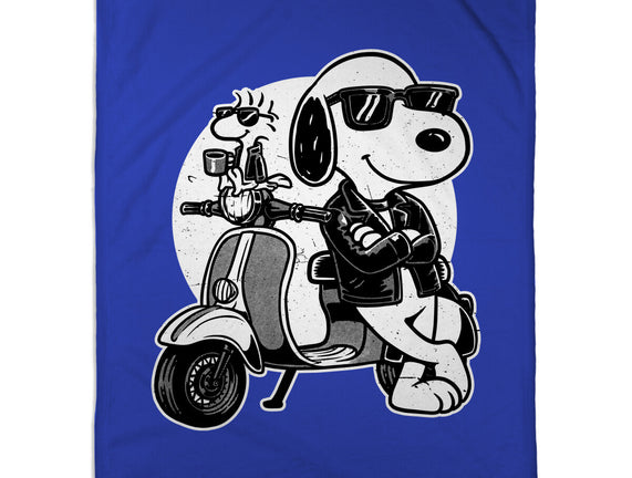 Cool Beagle Biker