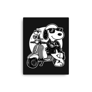 Cool Beagle Biker