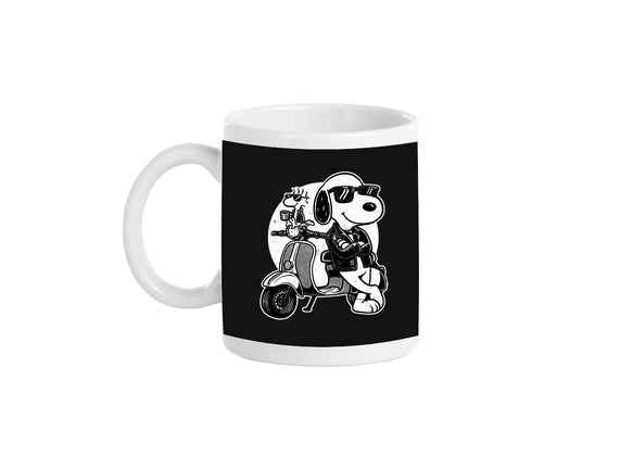 Cool Beagle Biker