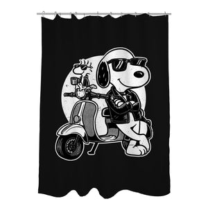 Cool Beagle Biker
