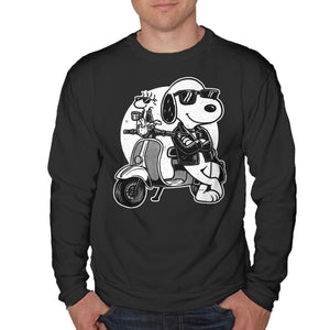 Cool Beagle Biker