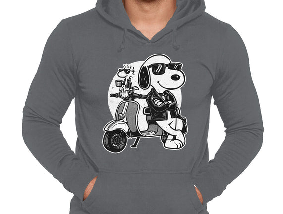 Cool Beagle Biker