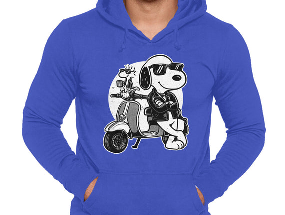Cool Beagle Biker