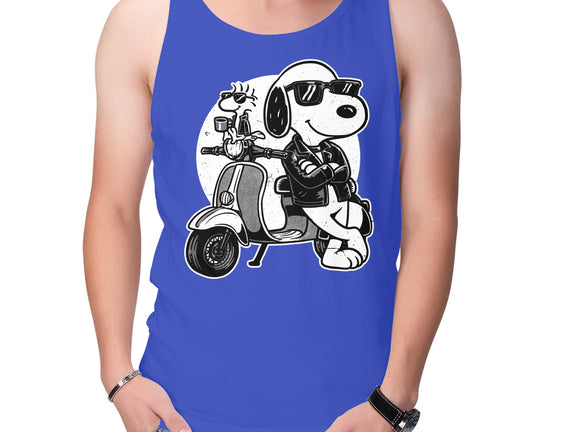 Cool Beagle Biker