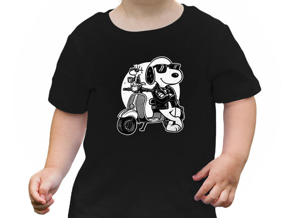 Cool Beagle Biker