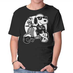 Cool Beagle Biker