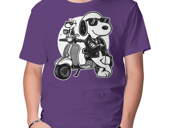 Cool Beagle Biker