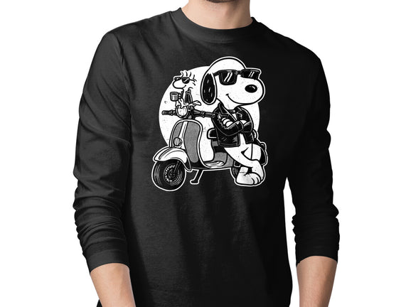 Cool Beagle Biker