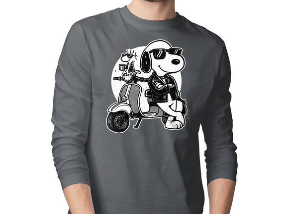 Cool Beagle Biker