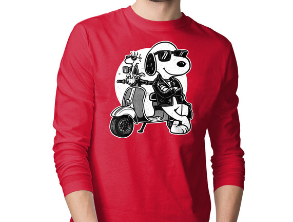 Cool Beagle Biker