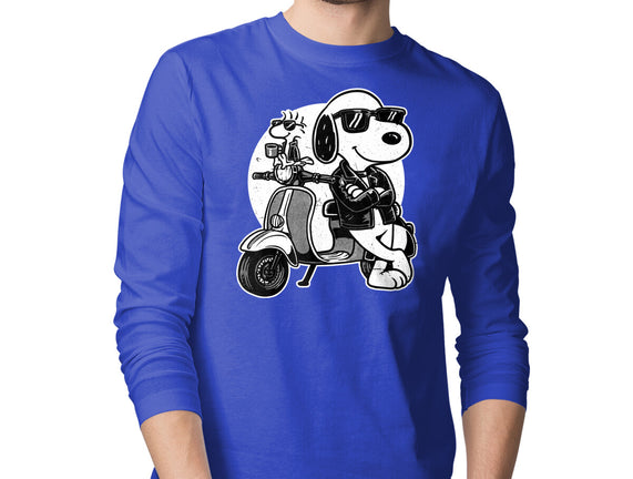 Cool Beagle Biker