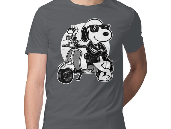 Cool Beagle Biker