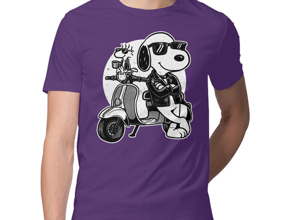 Cool Beagle Biker