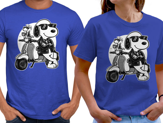 Cool Beagle Biker