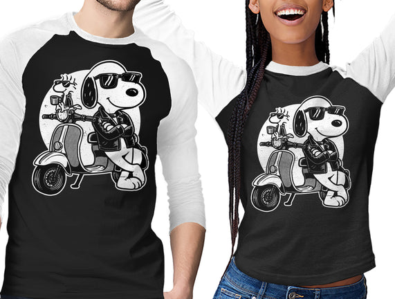 Cool Beagle Biker