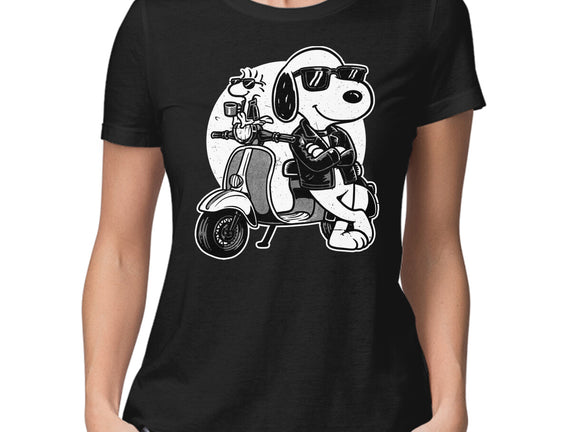 Cool Beagle Biker